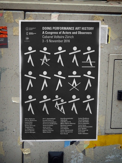 Doing Performance Art 2016 Poster